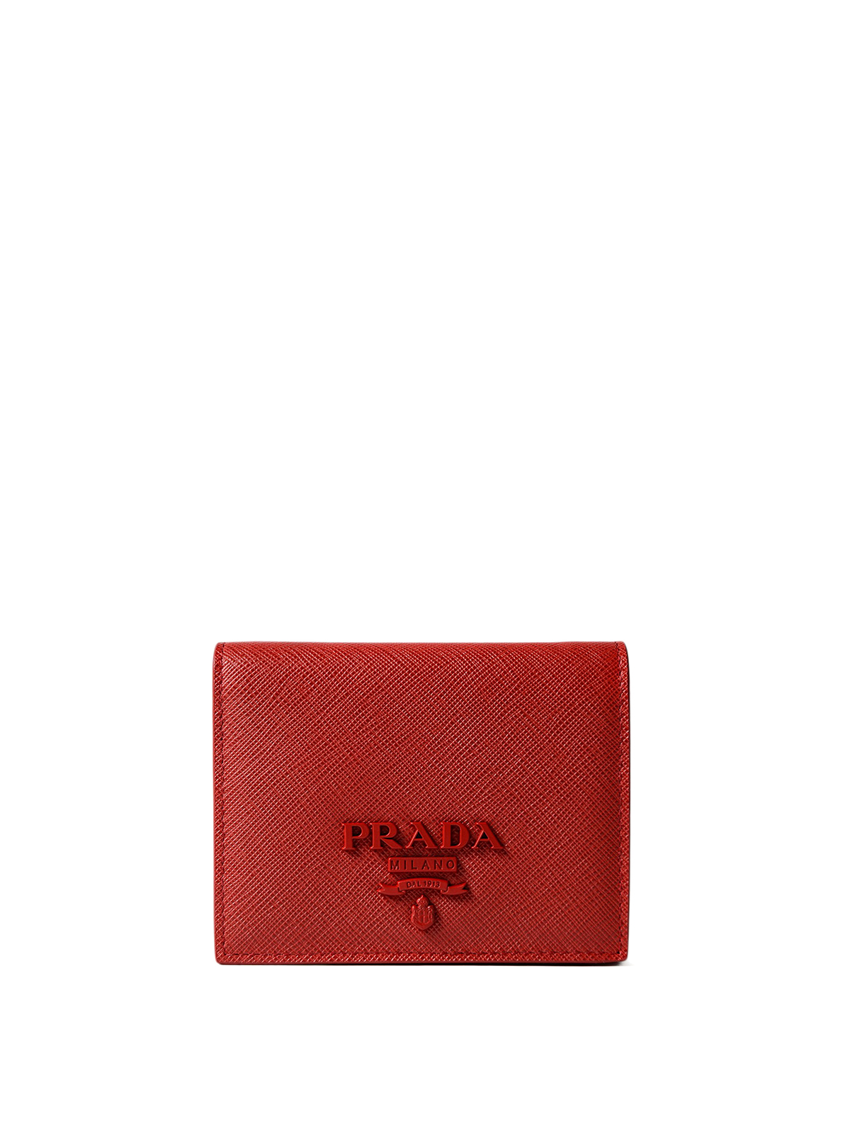 prada milano dal 1913 purse red