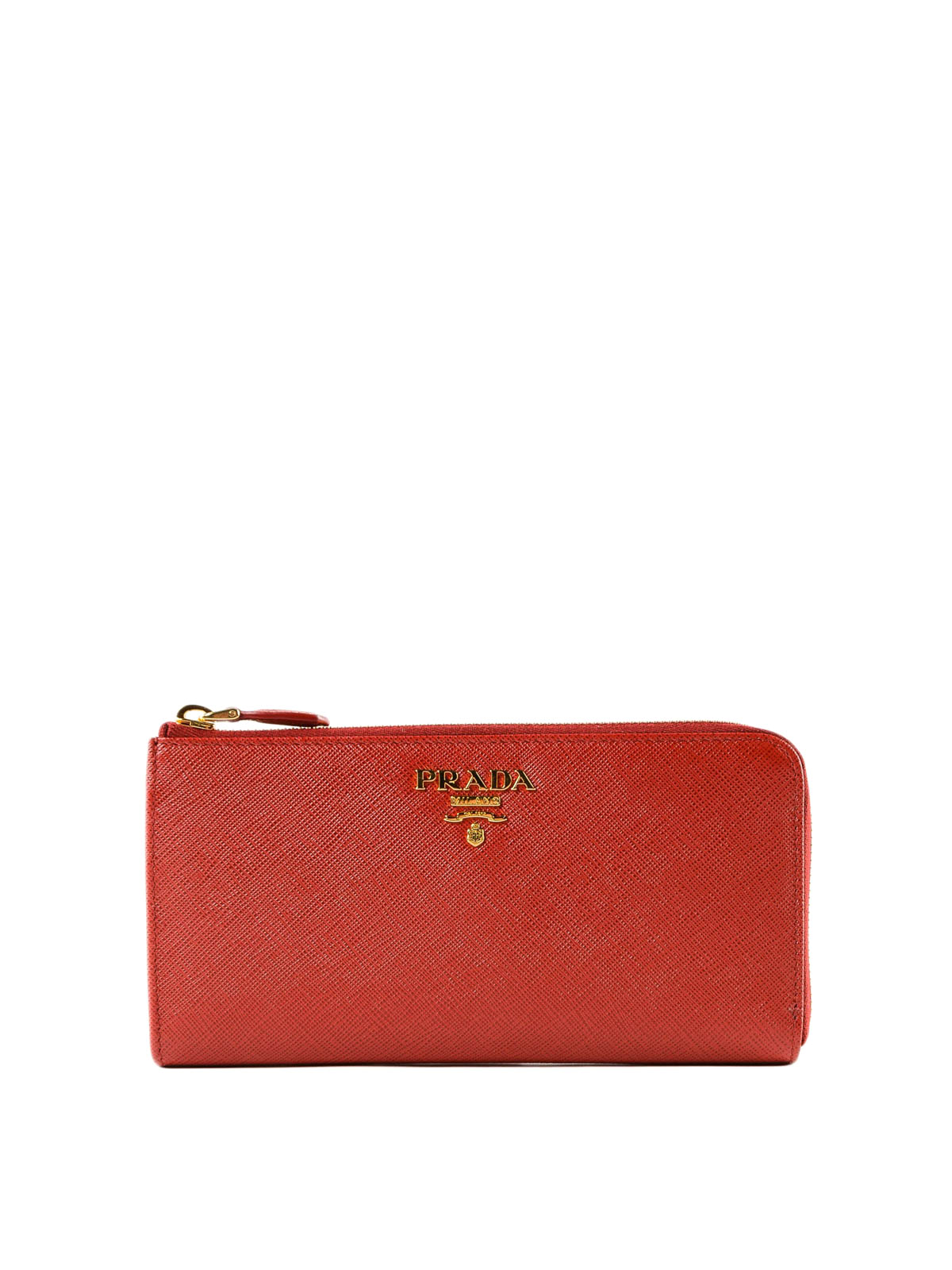 prada red wallet