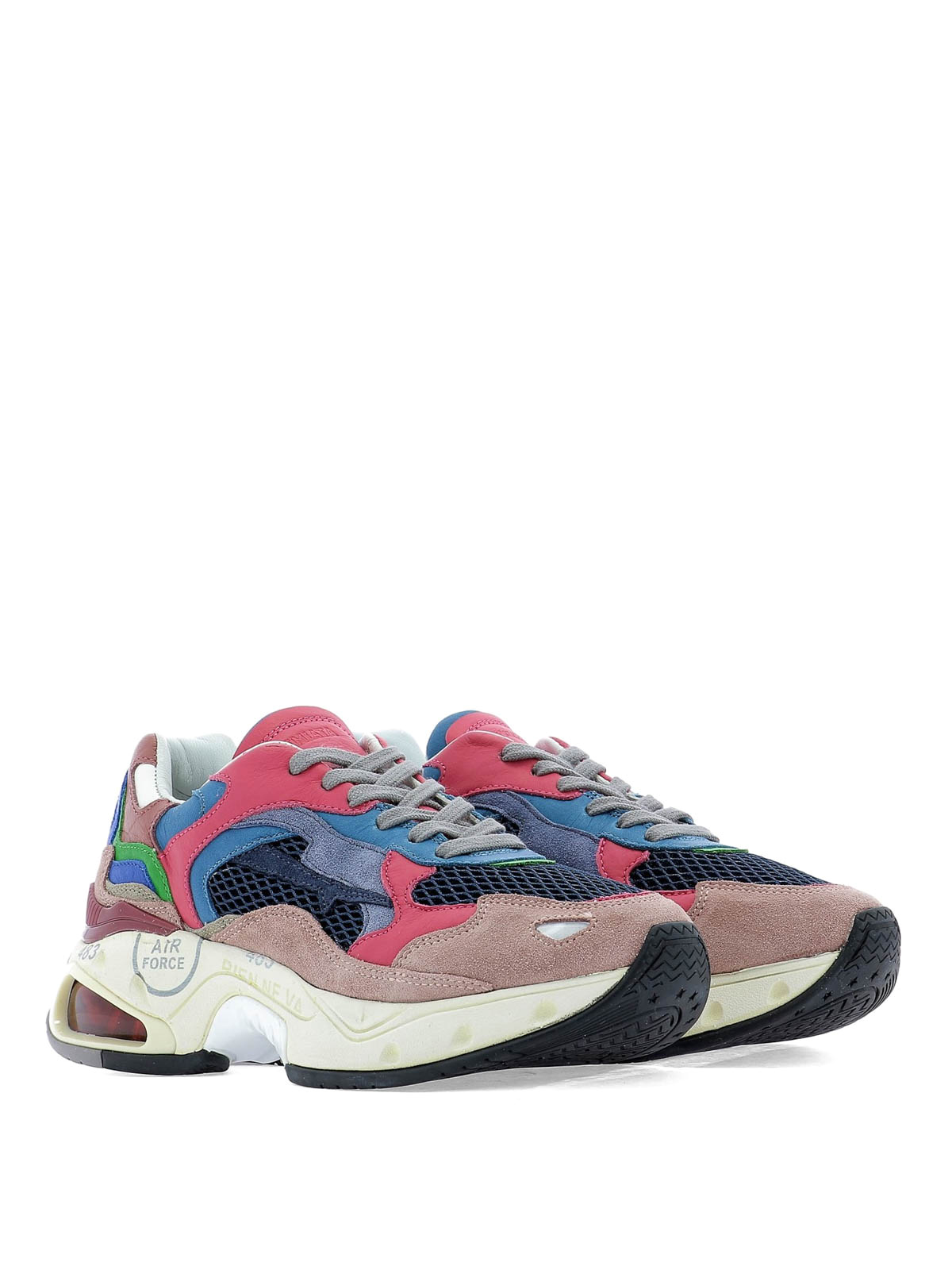 Premiata - Sharky 006 patchwork effect sneakers - trainers - SHARKY006