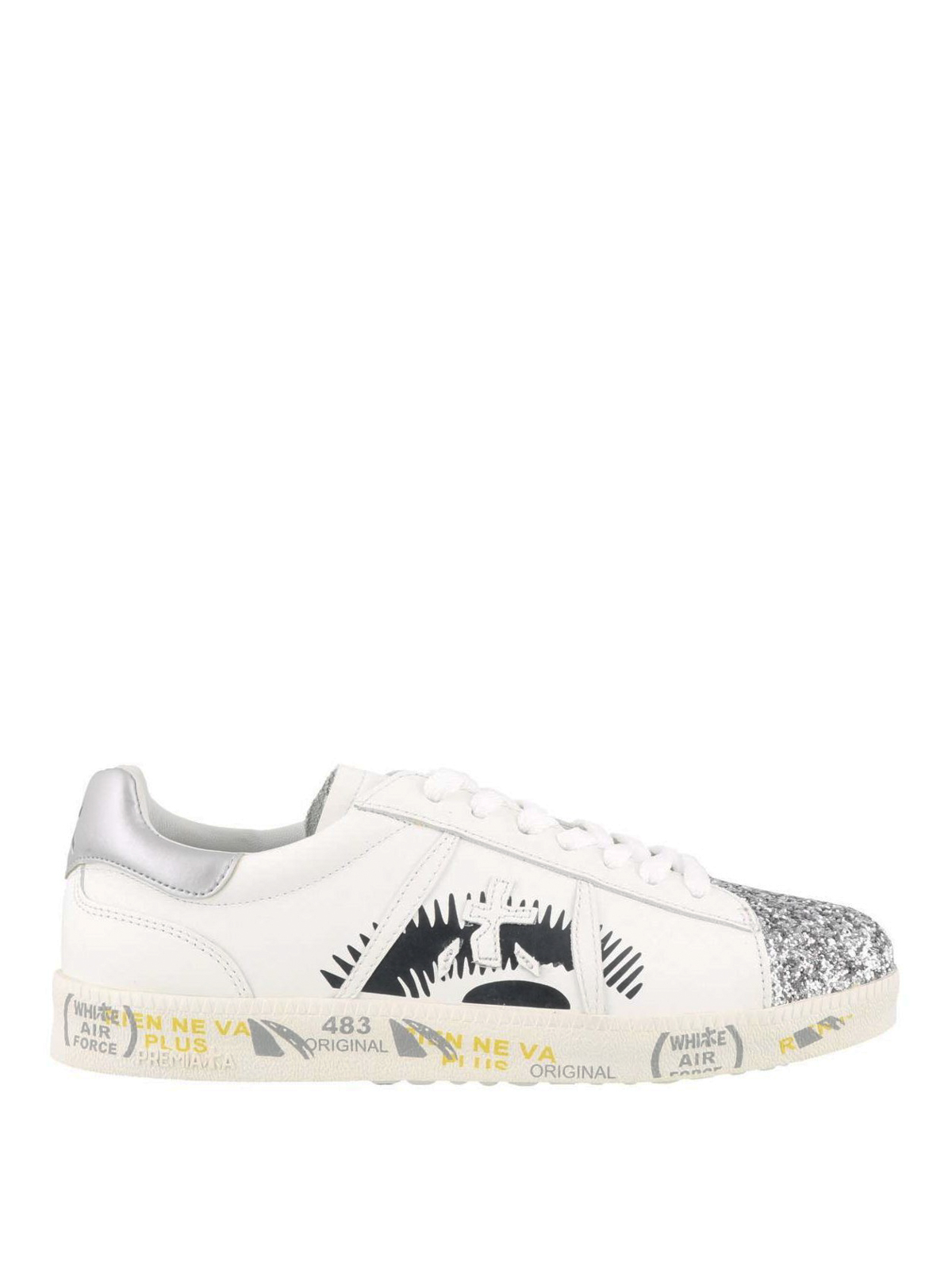 Premiata - Sneaker Andyd bianche con glitter - sneakers - ANDYD3437