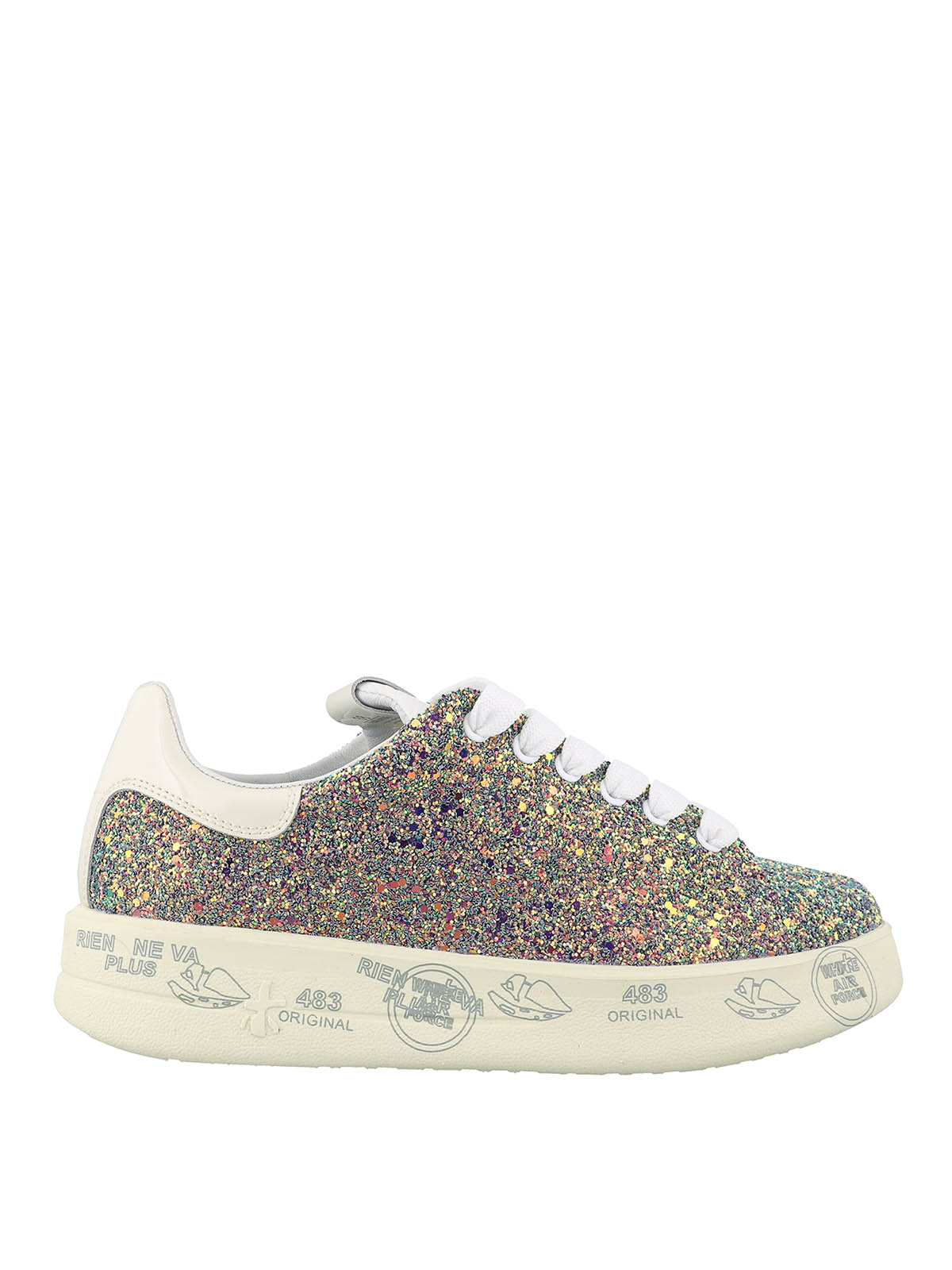 Belle 4539 glitter embellished sneakers 