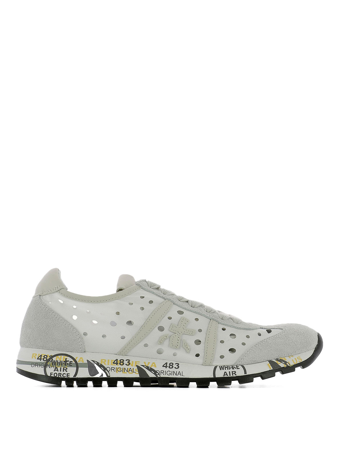 Click to view more detailed imagery on our partner's website Premiata Lucy Low Top Sneakers In White