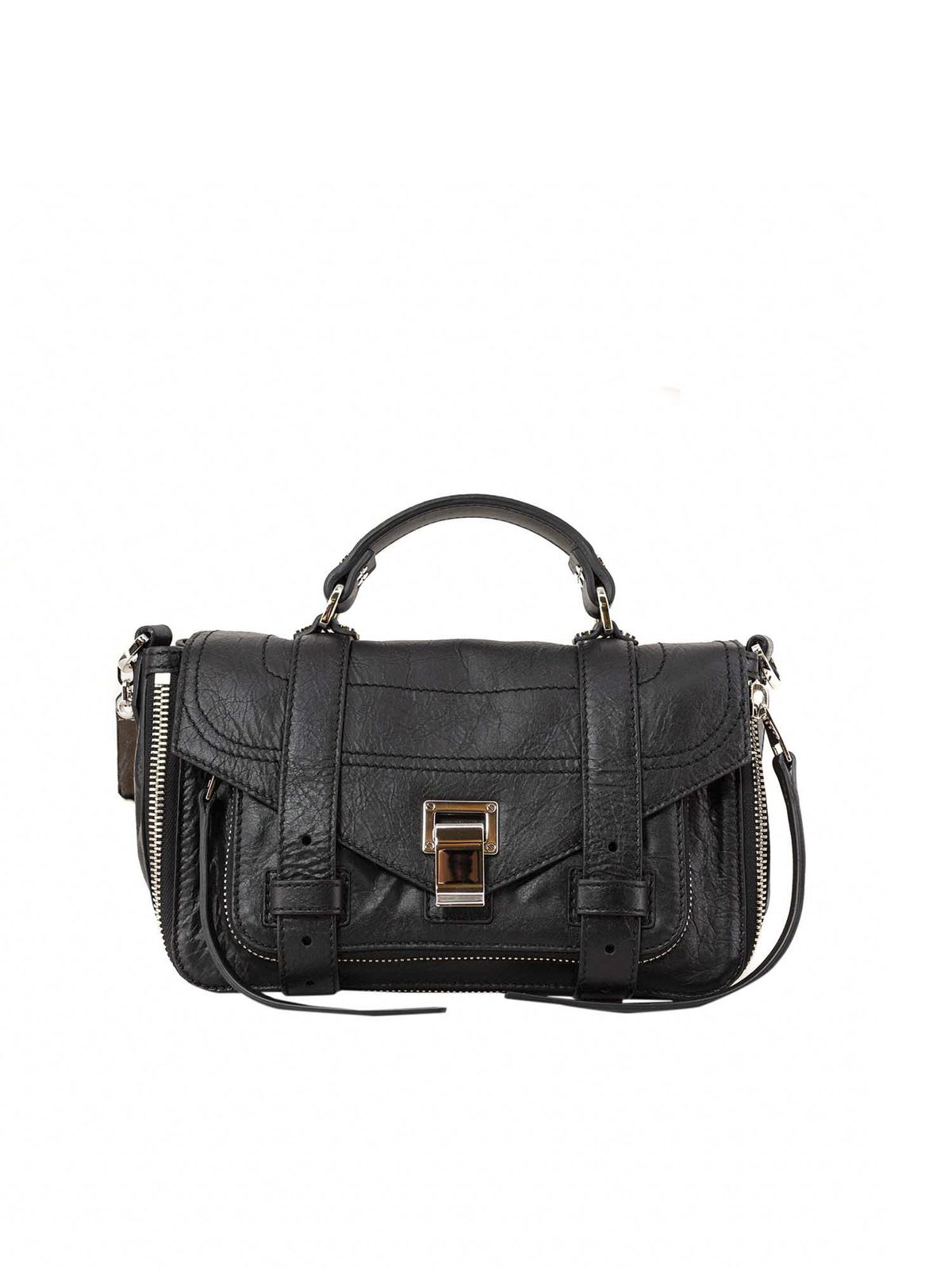 Proenza Schouler Ps1 Zip Tiny Bag In Black ModeSens