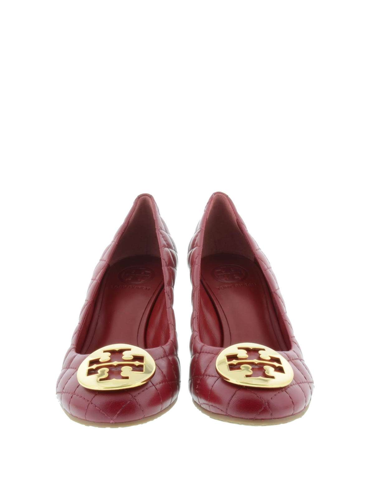 Court shoes Tory Burch - Quinn wedge with logo - 32158774976 