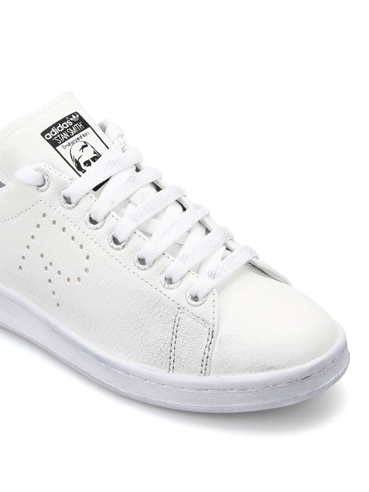 Duiker Knipperen Gestaag Trainers Adidas Originals - Raf Simons Stan Smith Aged sneakers -  S74619WFTWWHTCBLACKFTWWHT