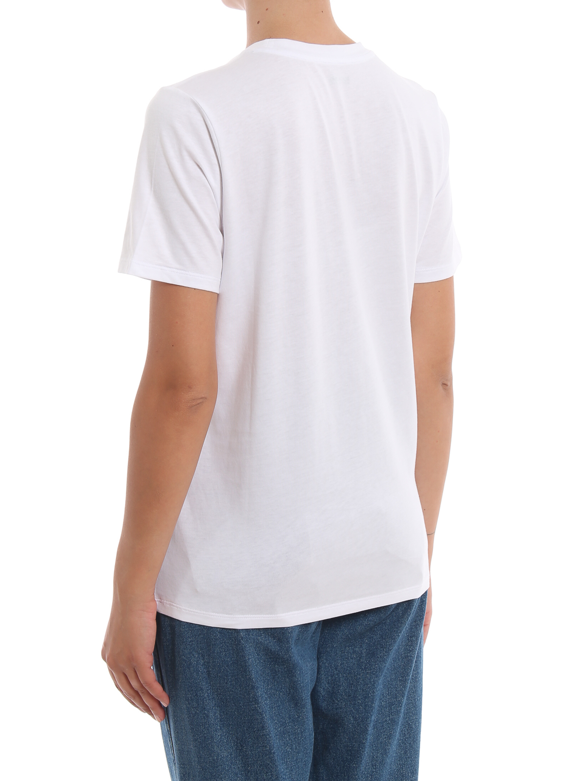 T-shirts Michael Kors - Rainbow logo cotton basic Tee - MU95M7U97J100