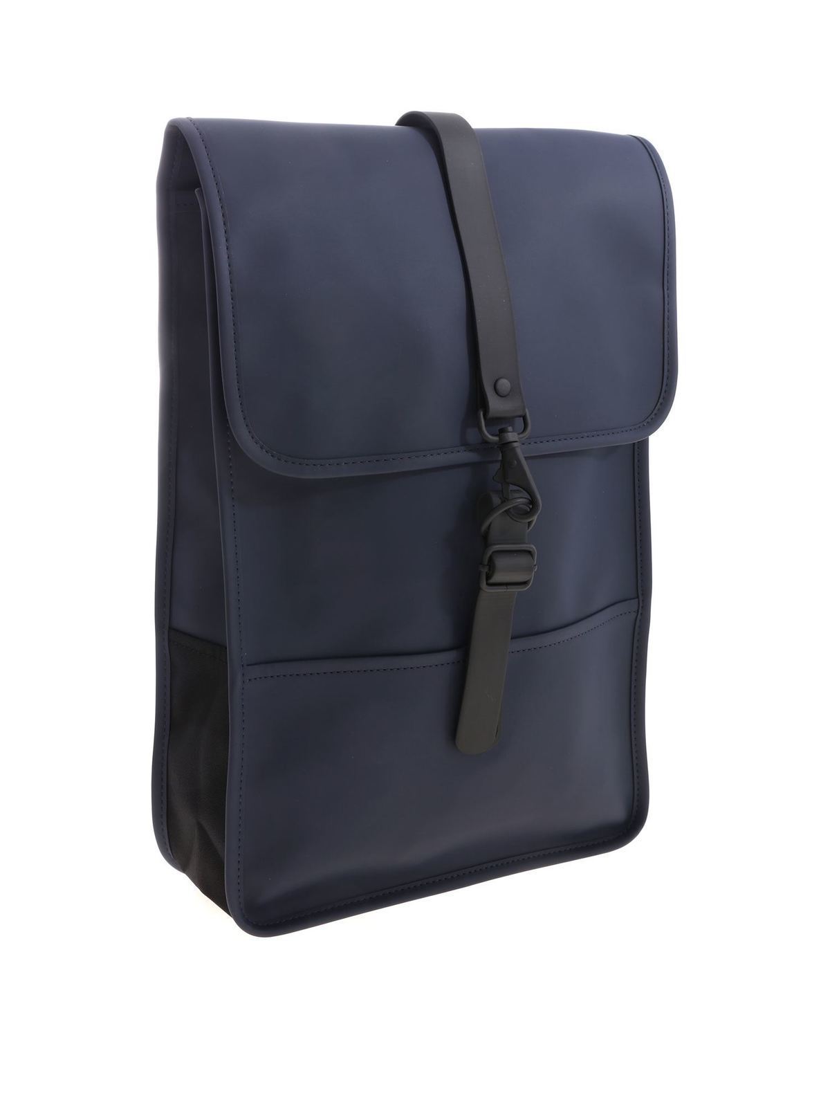 rains blue backpack