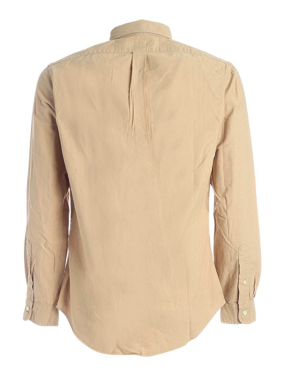 ralph lauren beige shirt