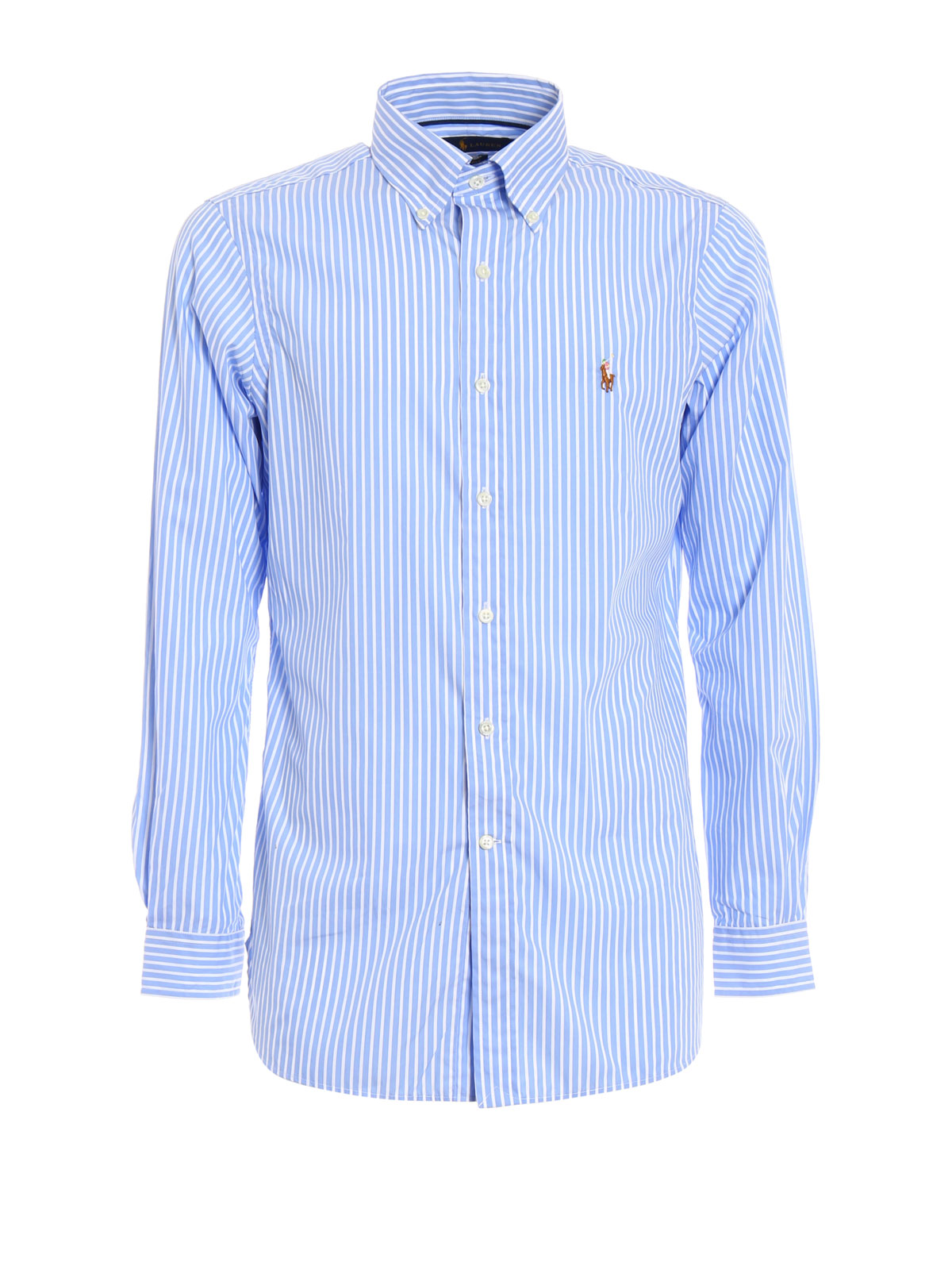 Shirts Ralph Lauren - Striped cotton shirt - A04WAA33C55YY44JL | iKRIX.com