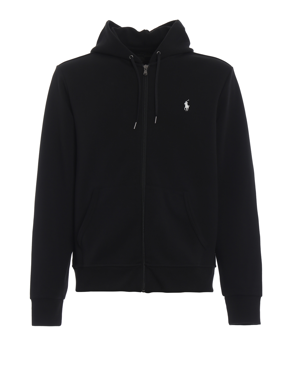 Ralph Lauren - Black full zip hoodie - Sweatshirts & Sweaters ...