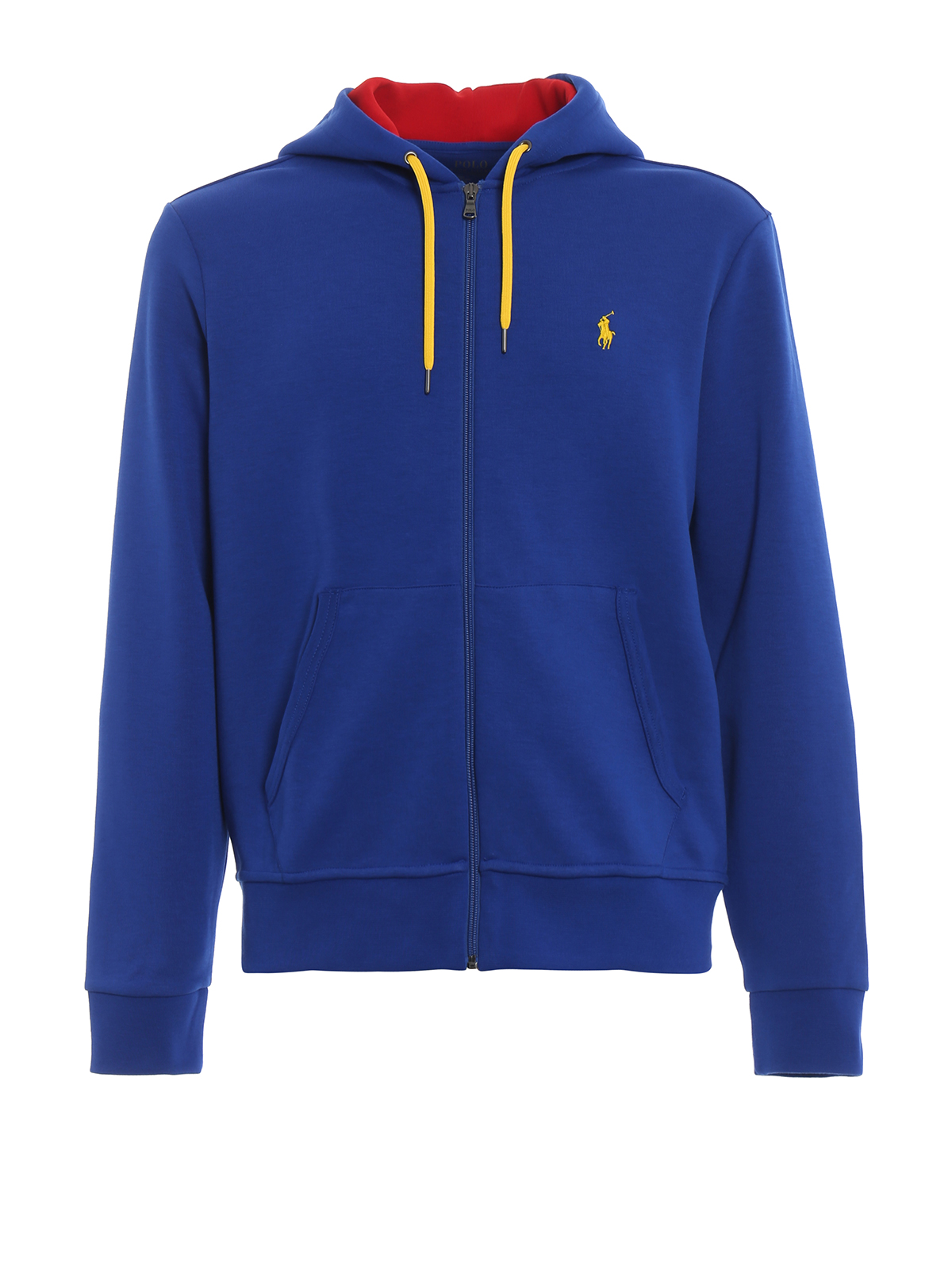 Sweatshirts & Sweaters Ralph Lauren - Royal blue full zip hoodie ...