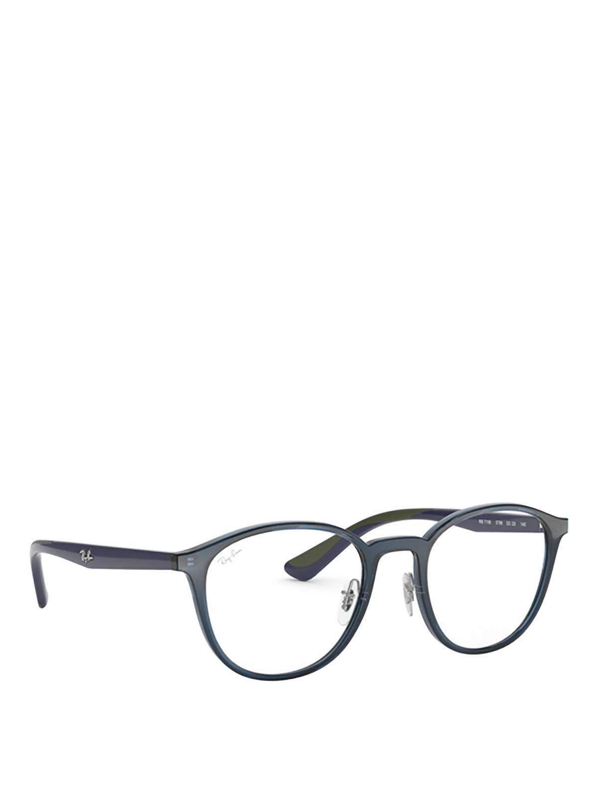 large clear frame prescription glasses