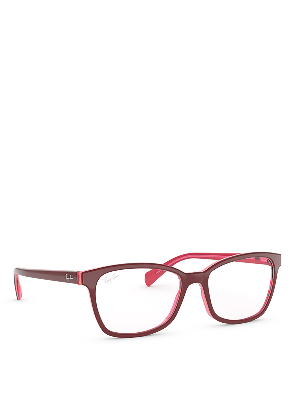 Ray Ban - Red square frame eyeglasses 