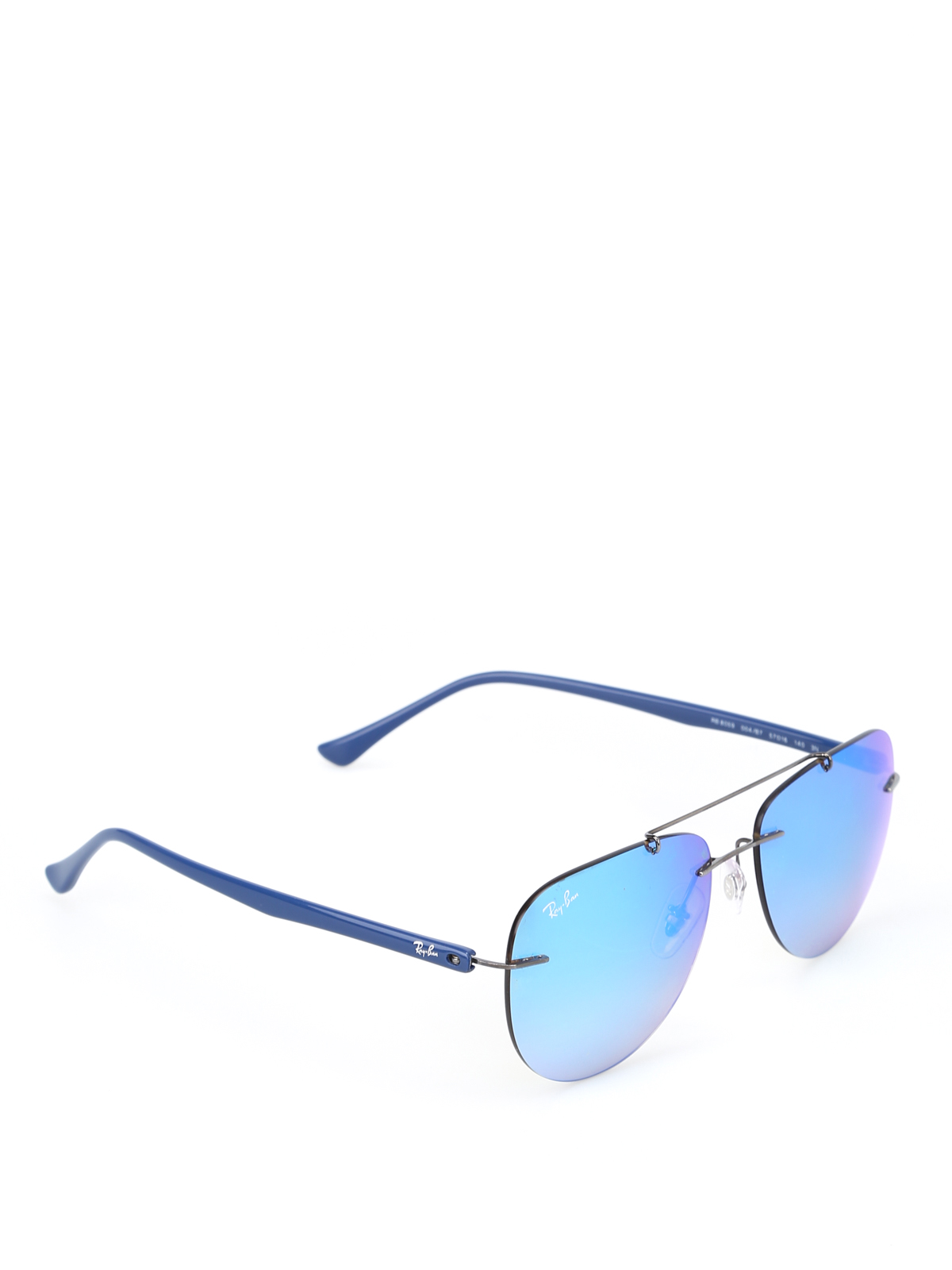 blue lens ray ban sunglasses