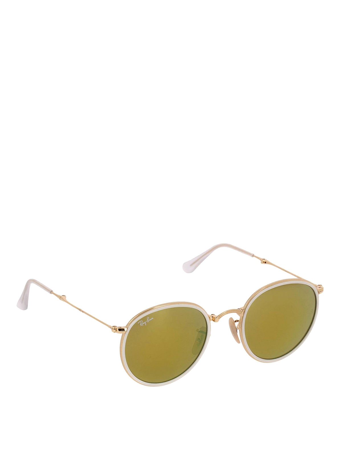 yellow frame ray ban sunglasses