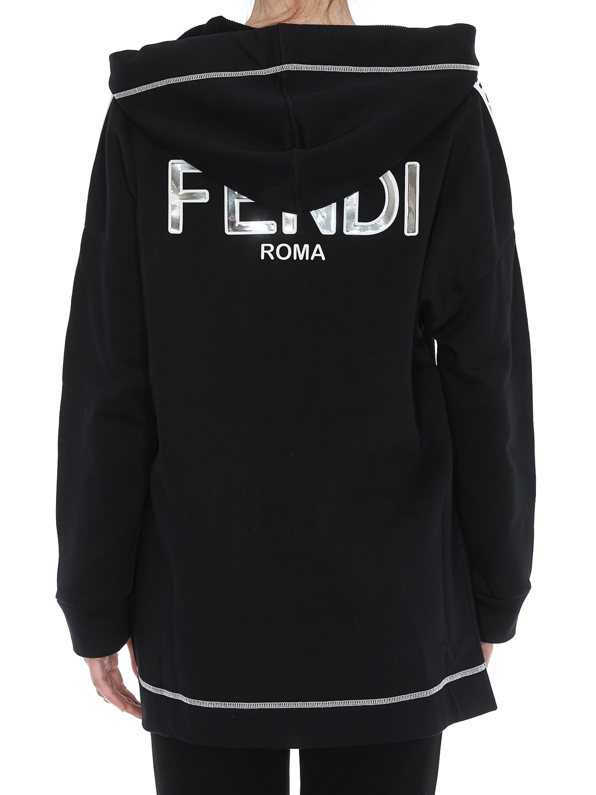 Sweatshirts & Sweaters Fendi - Rear mirrored logo hoodie 