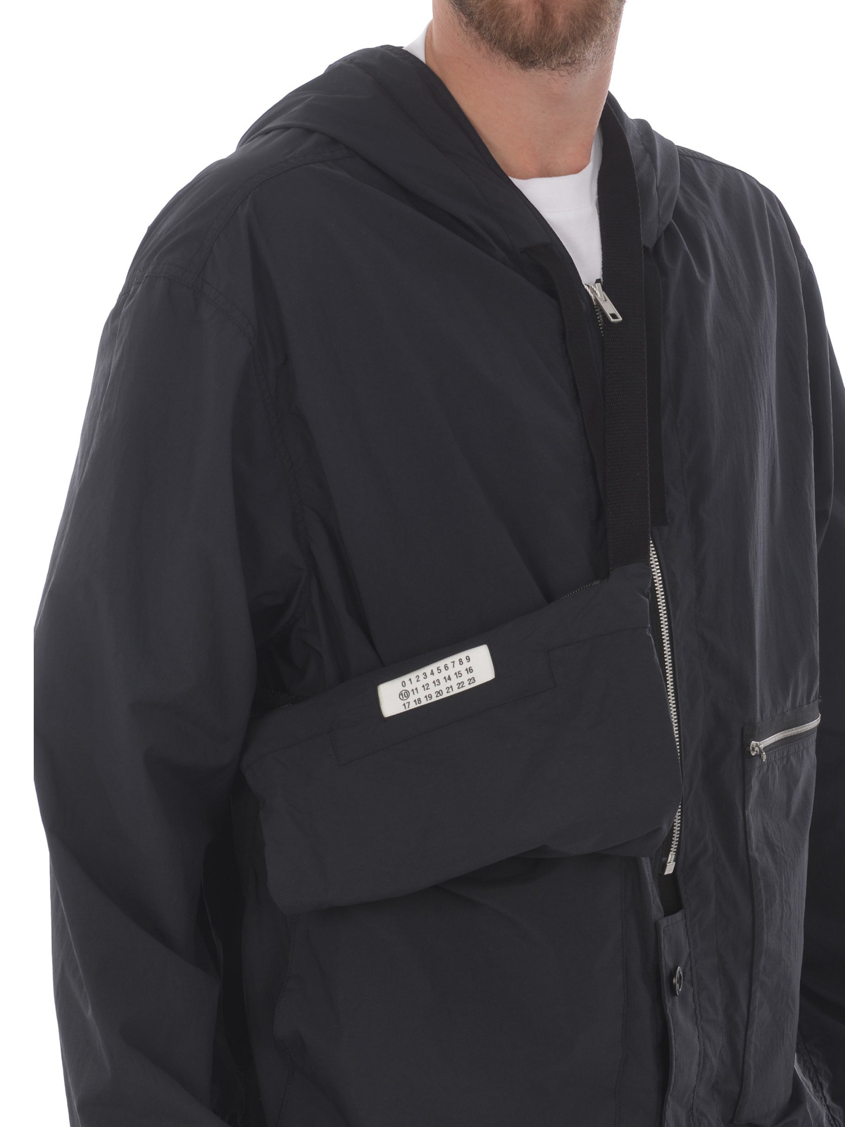 maison margiela recycled nylon jacket