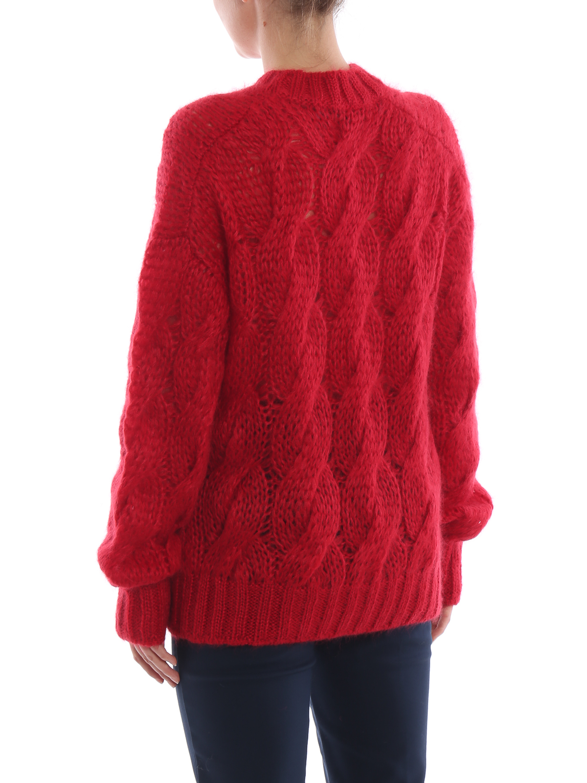 prada red sweater