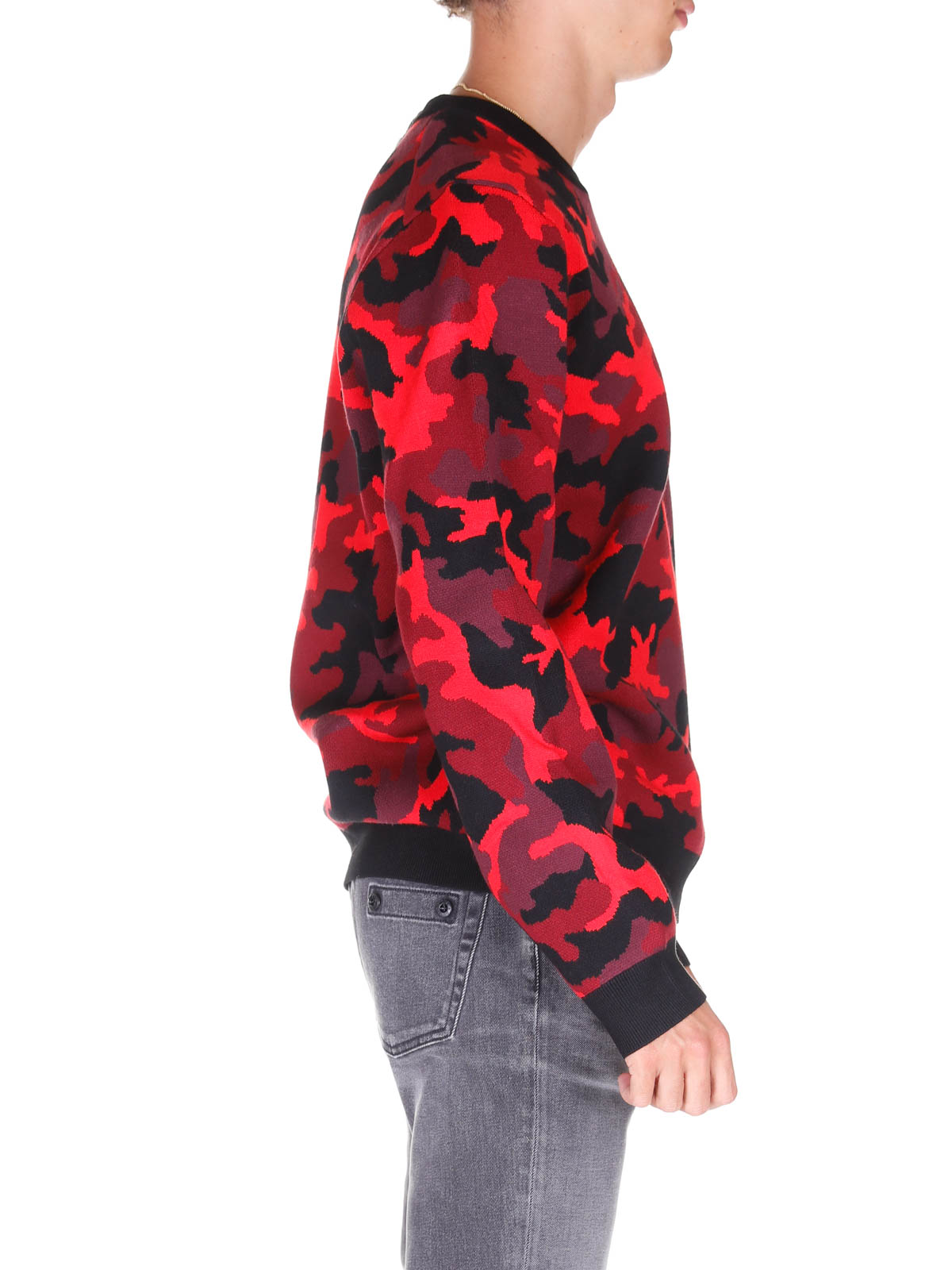 Sweatshirts & Sweaters Michael Kors - Red camouflage sweater - CF96KV52LY600