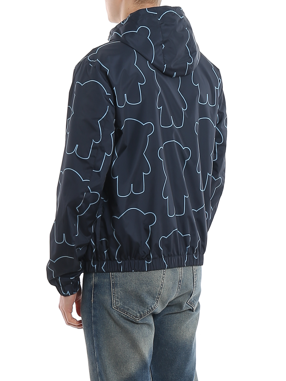 Reversible hooded jacket 