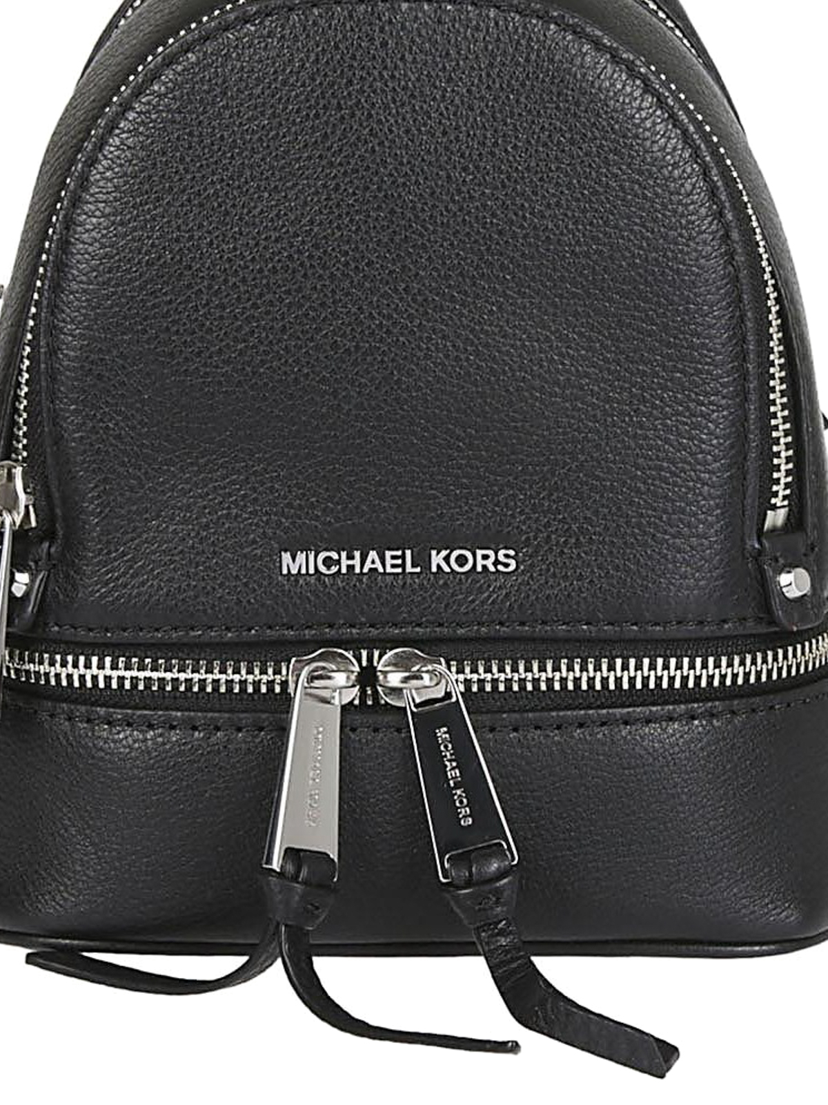 michael kors small leather backpack