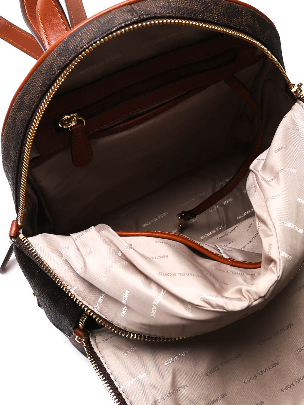 michael kors rhea signature backpack