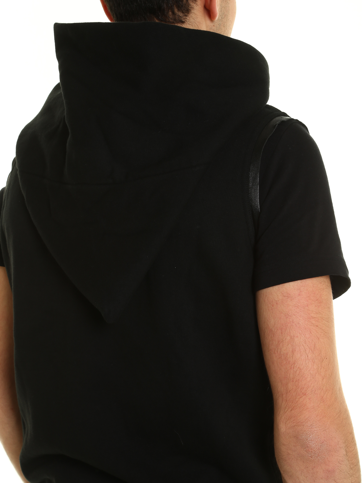 rick owens sleeveless hoodie