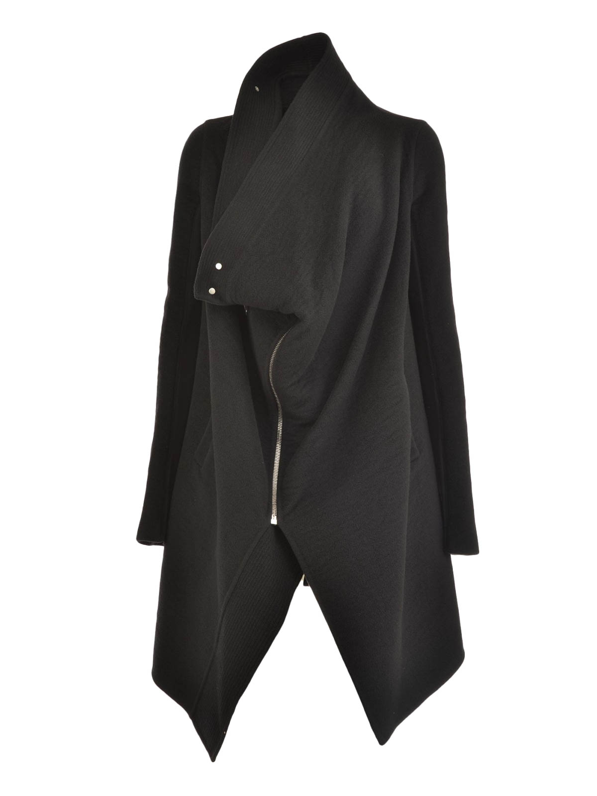 Short coats Rick Owens Hun - Cashmere zipped coat - RP16F2931DD09