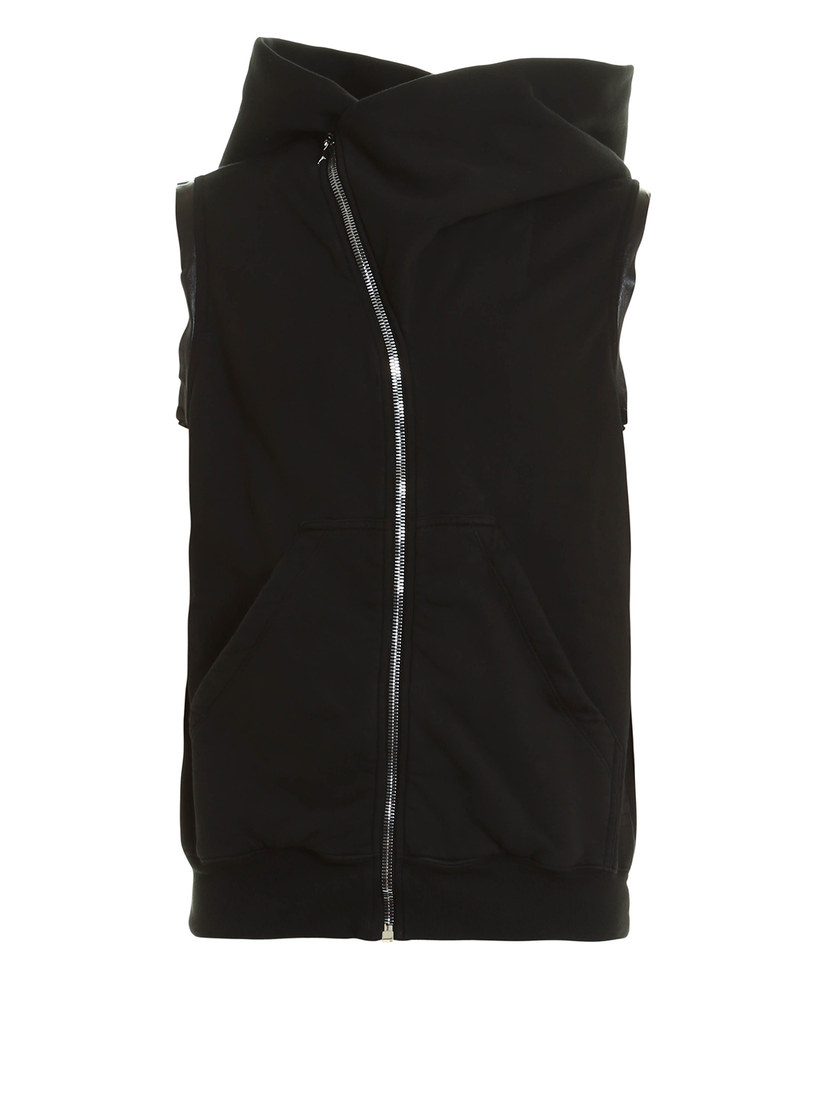 rick owens sleeveless hoodie