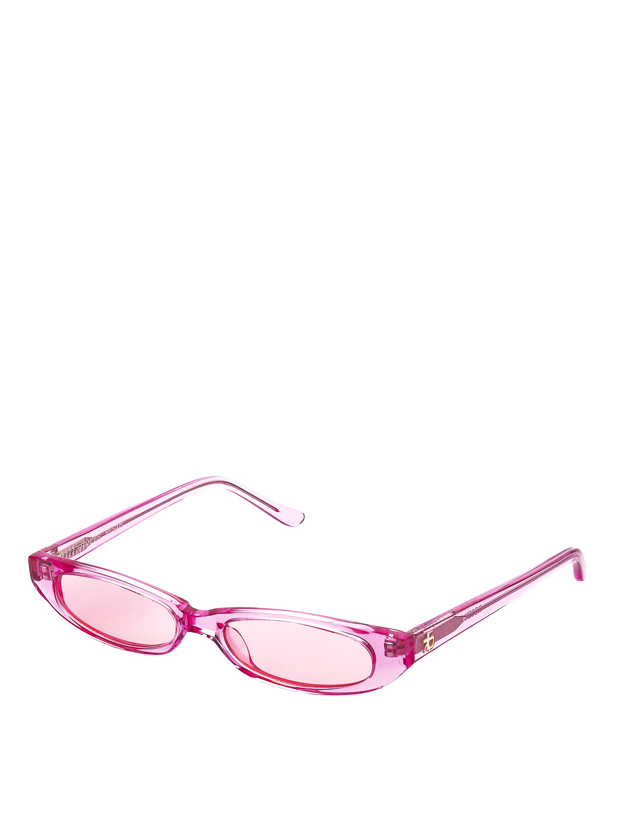 pink acetate sunglasses