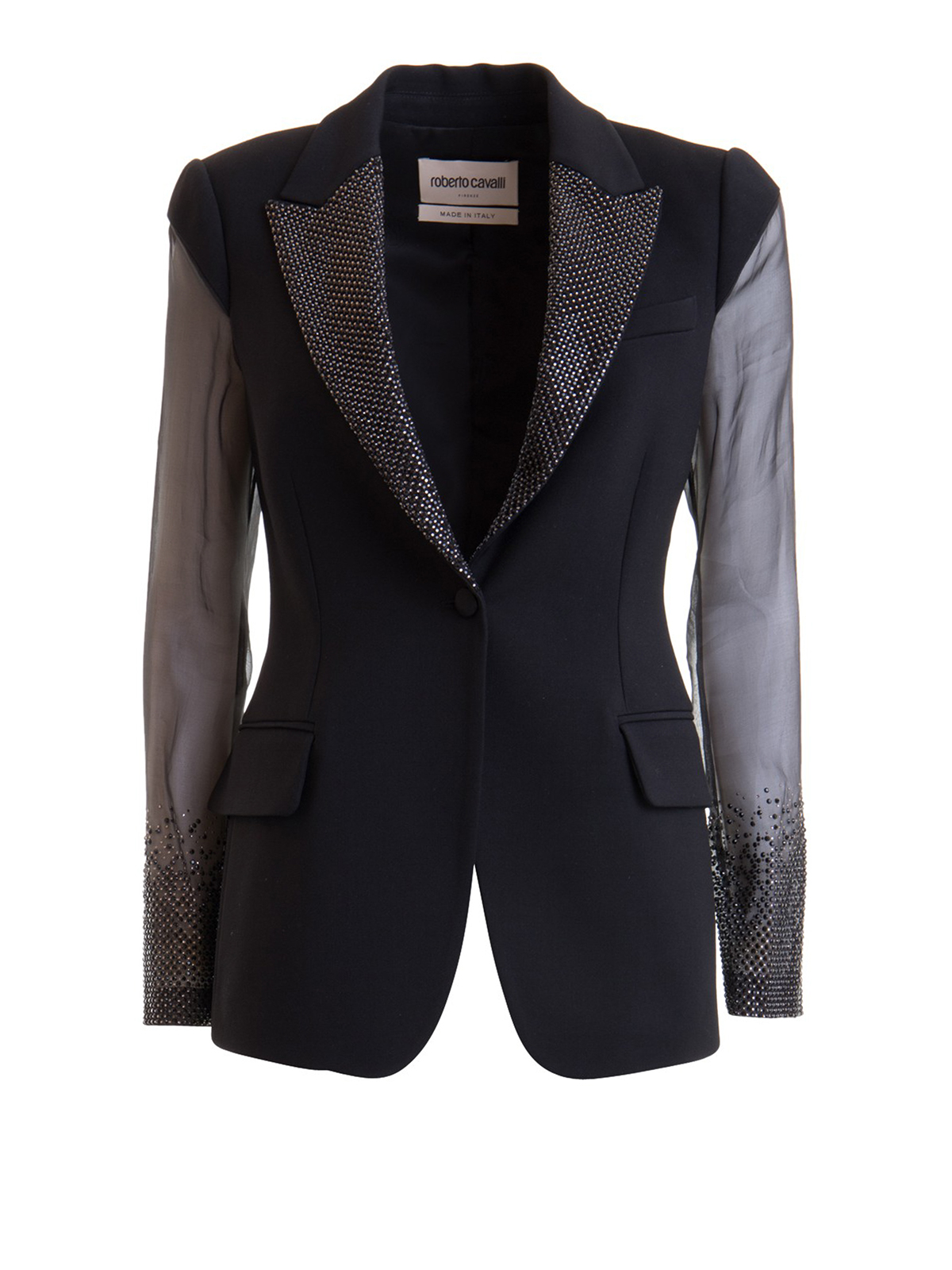 Blazers Roberto Cavalli - Rhinestone embellished blazer - KQR402VI02705051