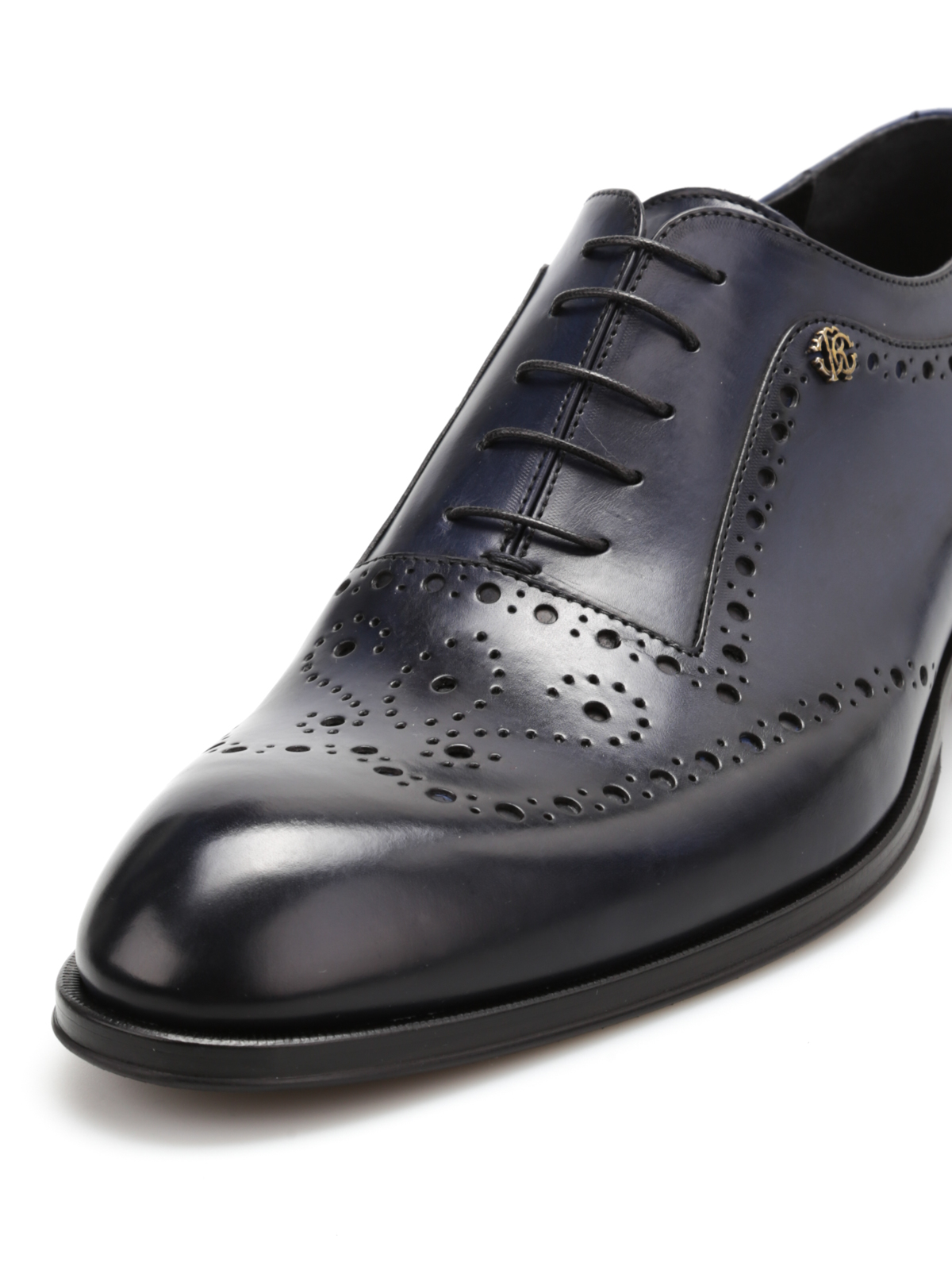 Classic shoes Roberto Cavalli - Brogue shoes - 6243LUXORYBLU 