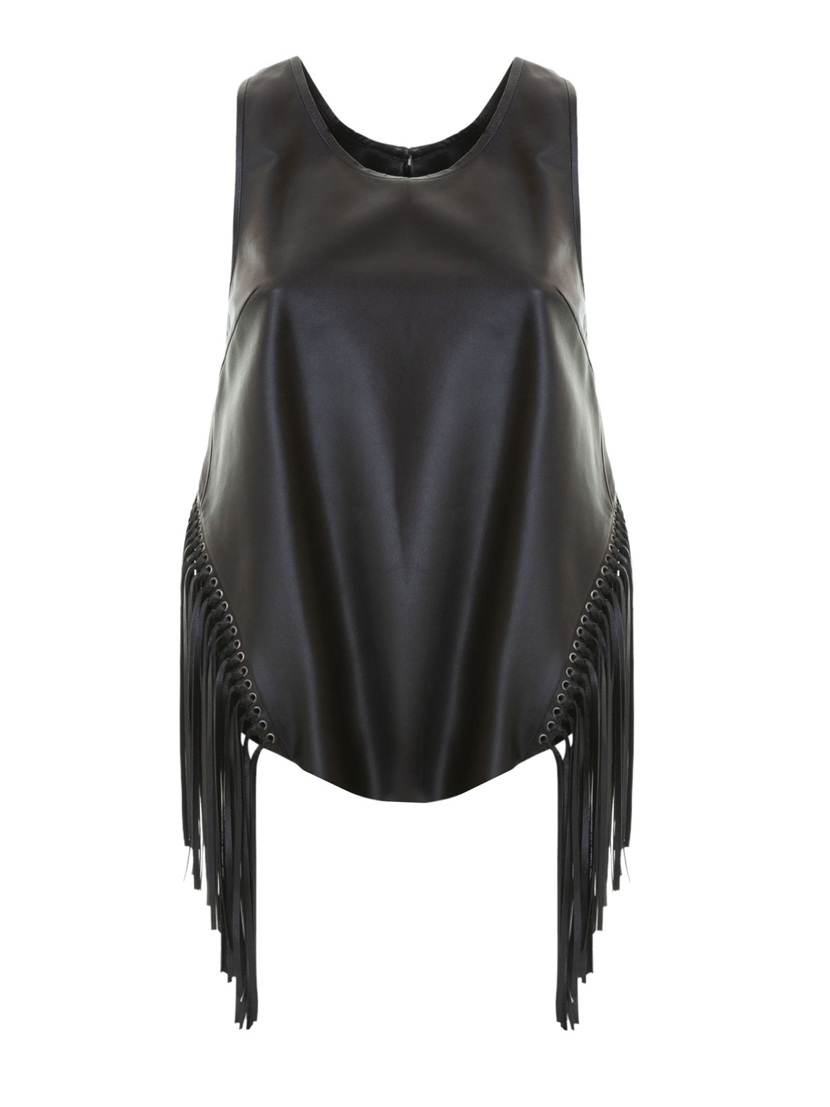 Roberto Cavalli Top Schwarz Tops Und Tank Tops Iqp602pn