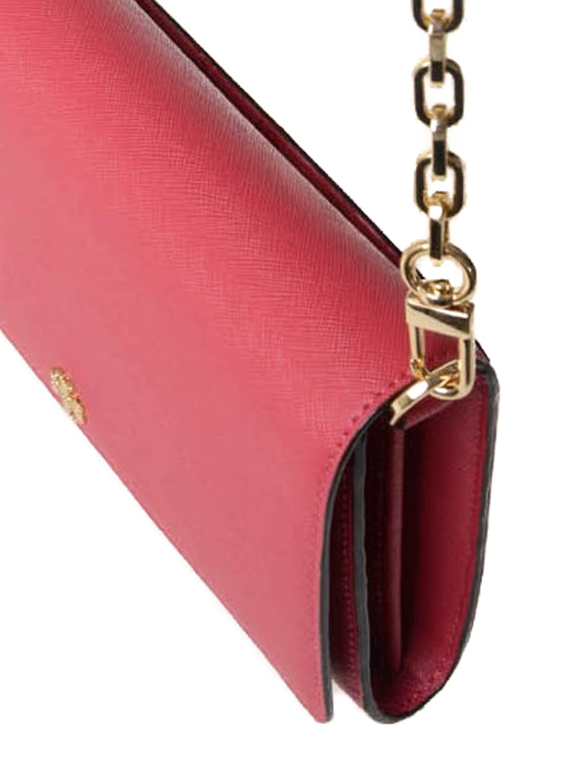 Wallets & purses Tory Burch - Robinson chain wallet - 11169106657DARKPEONY