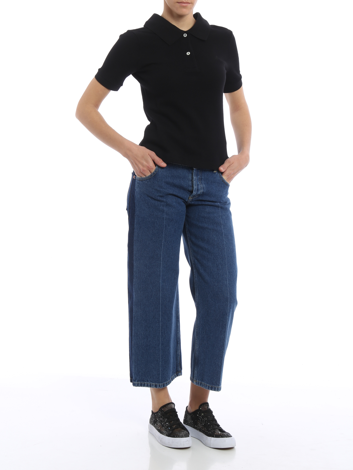 Straight leg jeans Balenciaga - Rockabilly denim jeans 