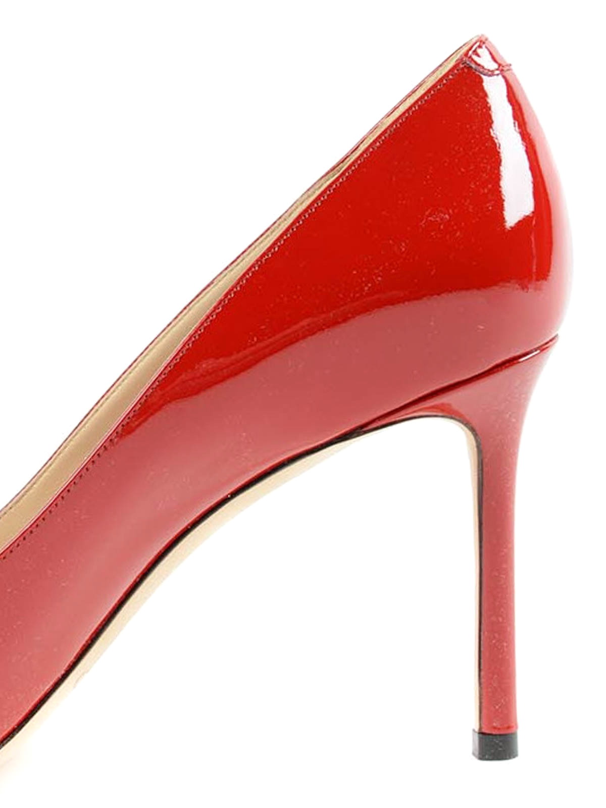 Zapatos de salón Jimmy Choo - Zapato De Salón Romy - Rojo - ROMY85PATRED