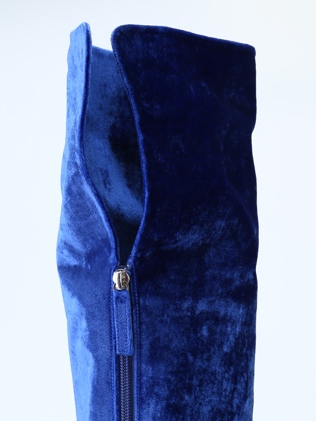 royal blue over the knee boots