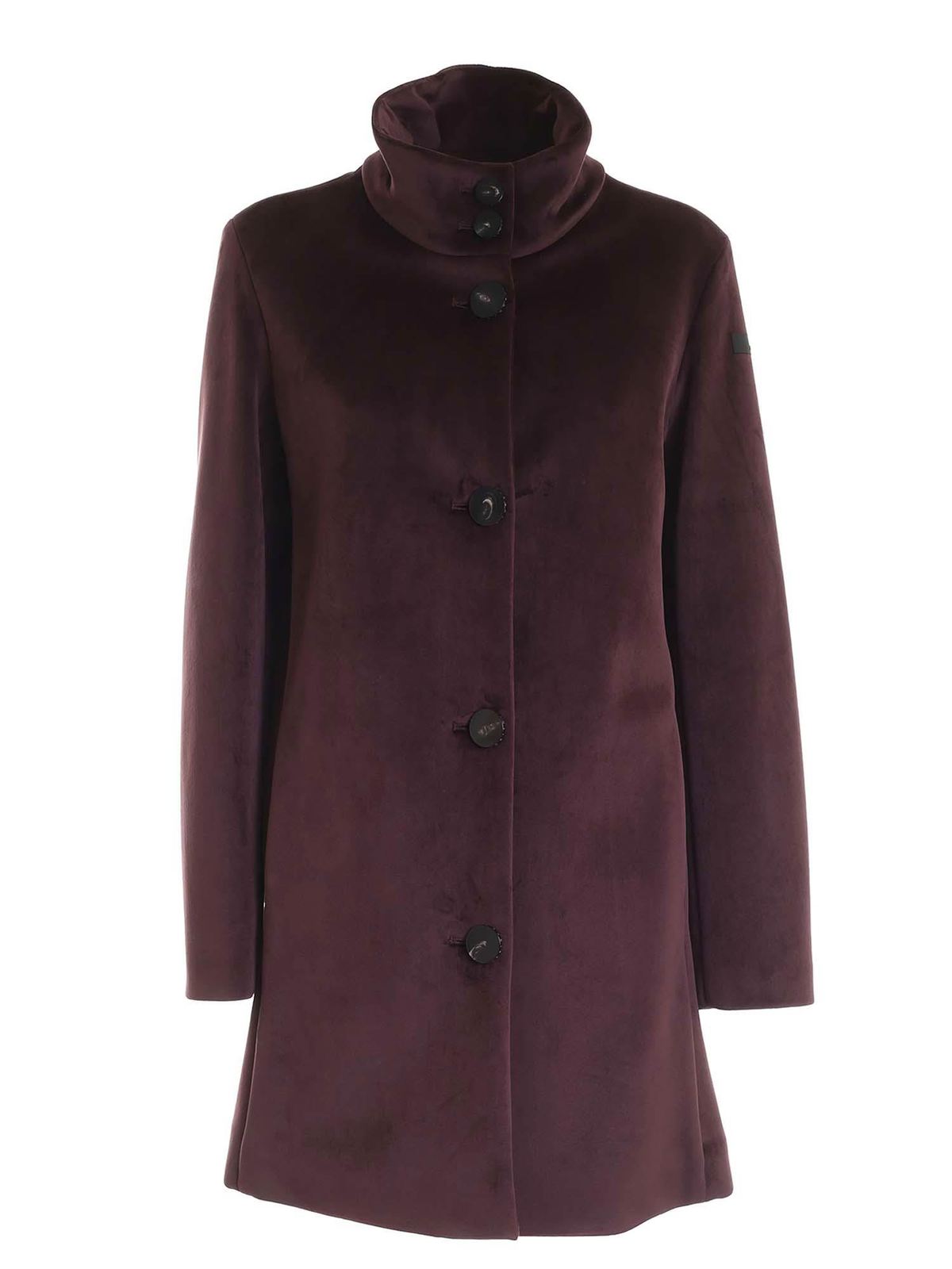 Short coats RRD Roberto Ricci Designs - Purple Neo Velvet coat - W2055440