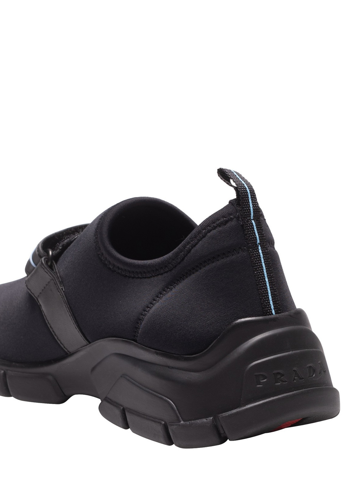 prada mesh and neoprene sneakers