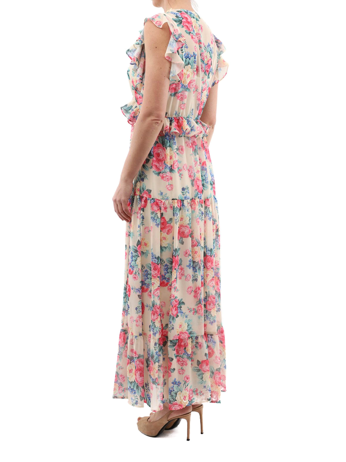 floral printed maxi dress