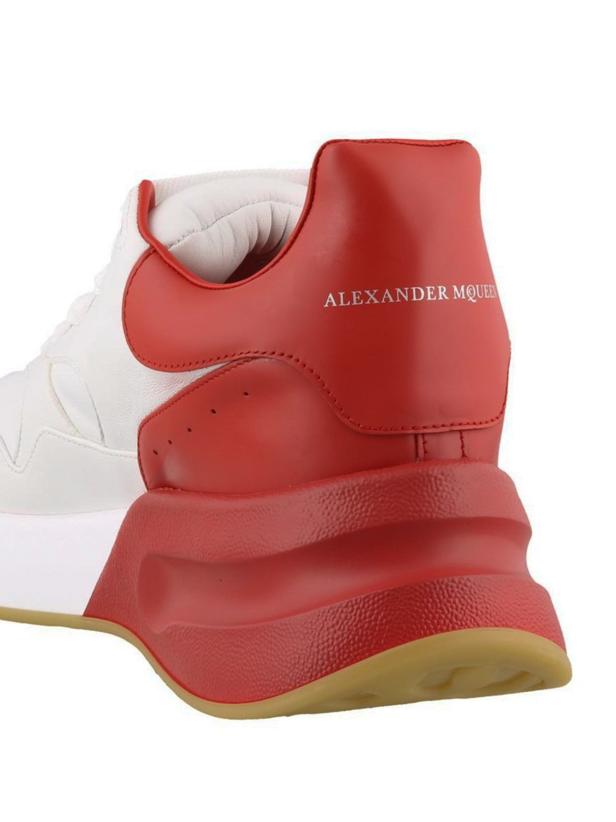 red and white alexander mcqueen's