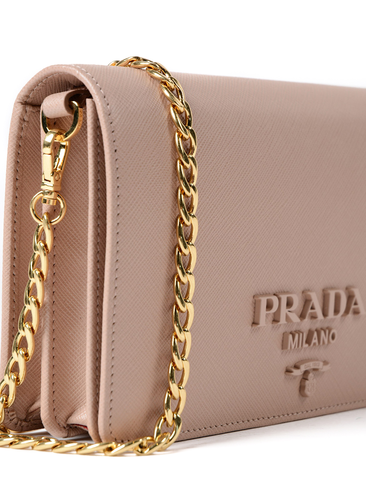 prada monochrome wallet