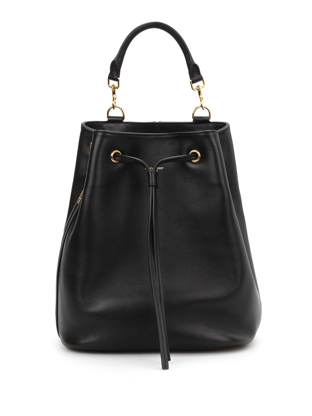 Bucket bags Saint Laurent - Small Emanuelle leather bag - 395135B000J1000