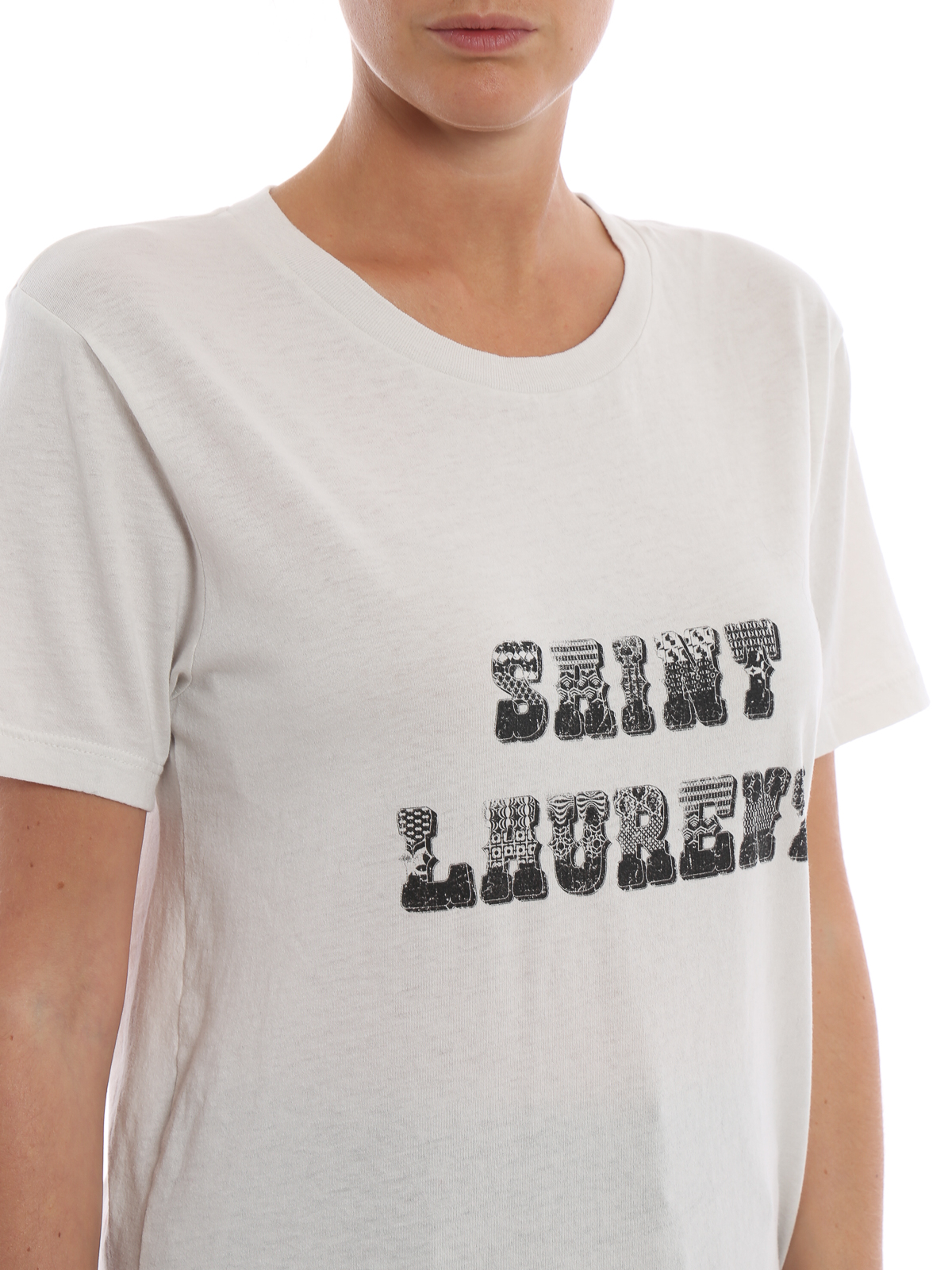 Tシャツ Saint Laurent - Tシャツ - 白 - 537608YB2XS9766 | iKRIX.com