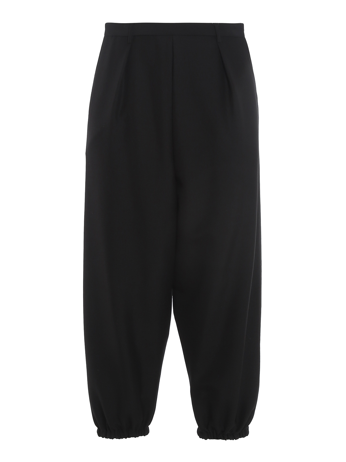 Saint Laurent - Loose fit gabardine trousers - casual trousers ...