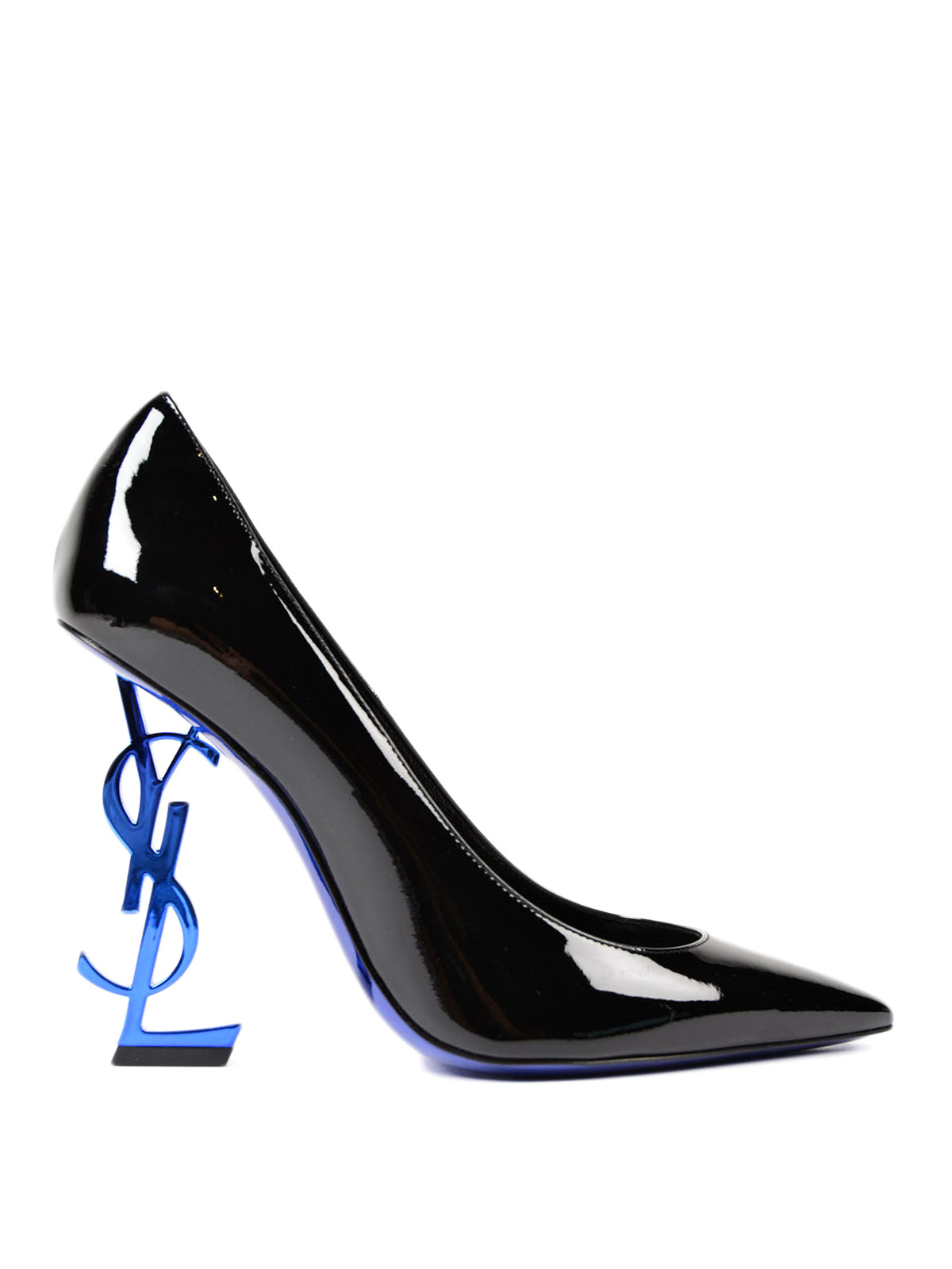 Court shoes Saint Laurent - Opyum 110 ysl heeled patent pumps ...