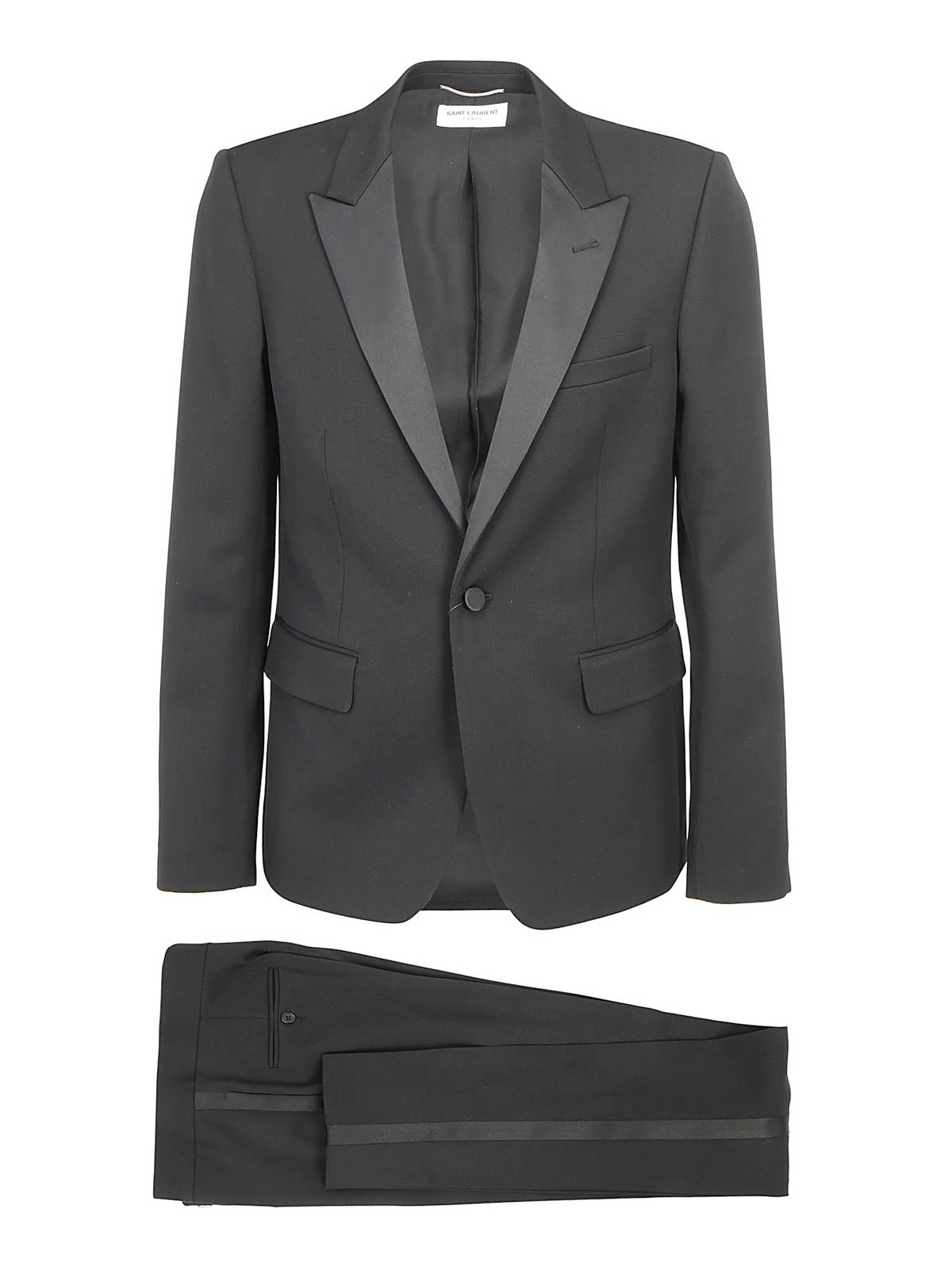 saint laurent black suit