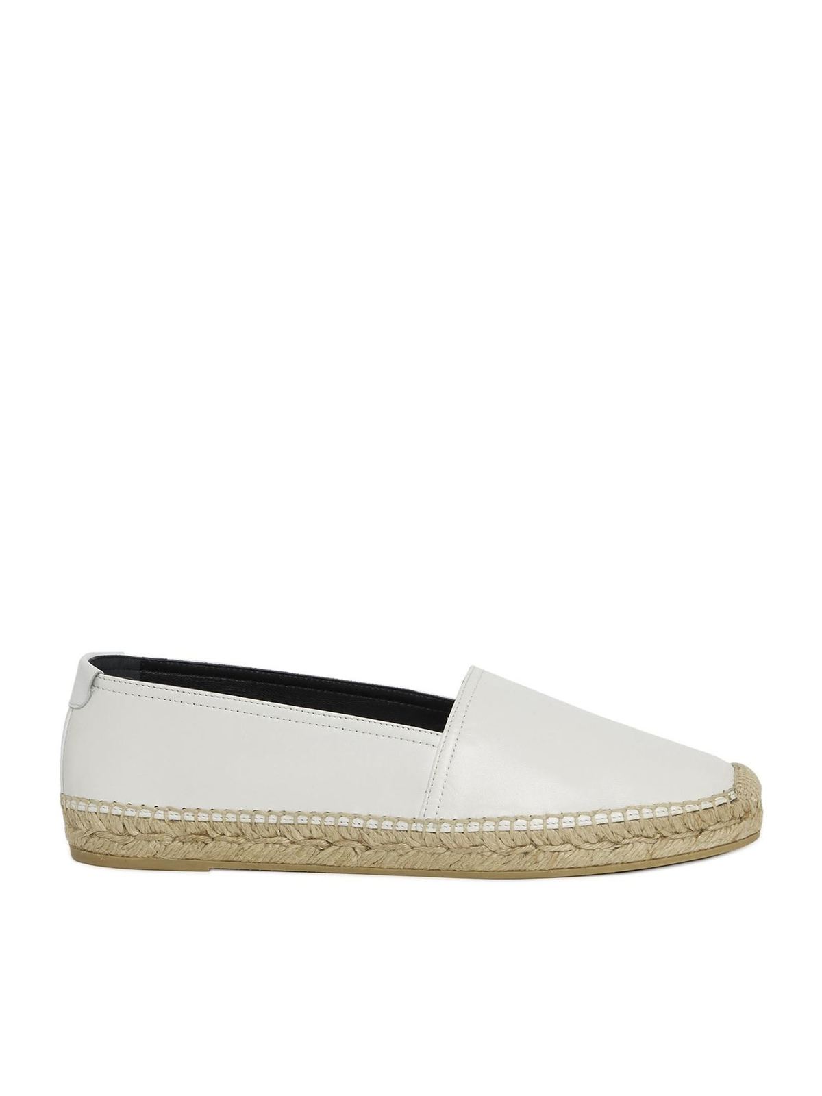 ysl espadrilles white