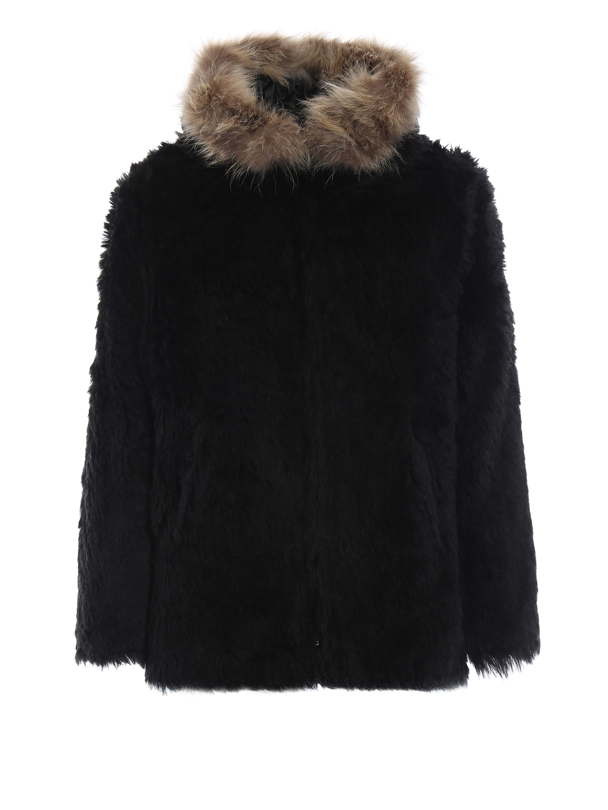 saint laurent fur jacket