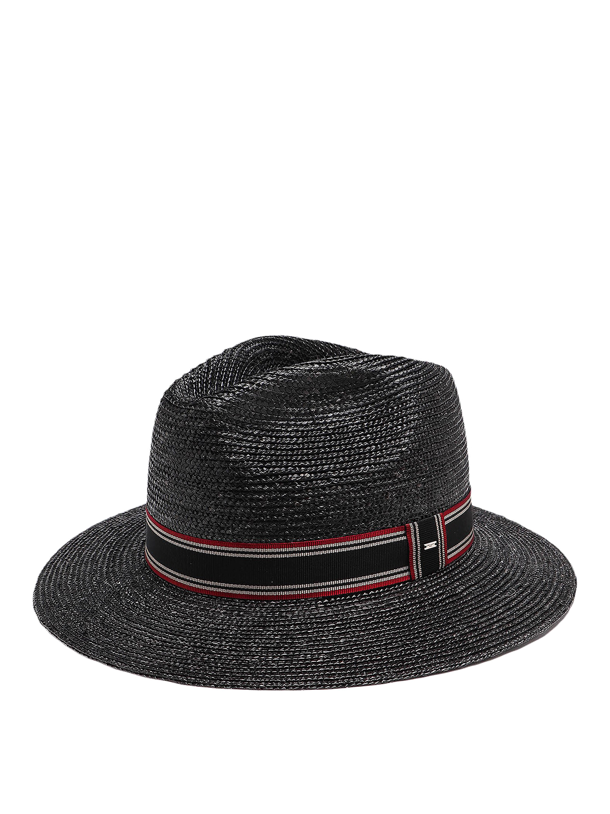 Raffinere Majestætisk Manager Hats & caps Saint Laurent - Straw Panama hat with canvas ribbon -  6087594YB831000